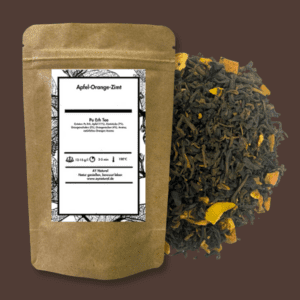 Apfel-Orange-Zimt: Geschmackvoller Pu-Erh Tee
