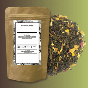Pu-Erh Taj Mahal: Edler Pu-Erh und Schwarztee