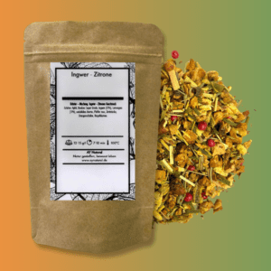 Ingwer-Zitrone: Frischer Kräuter-Rooibos