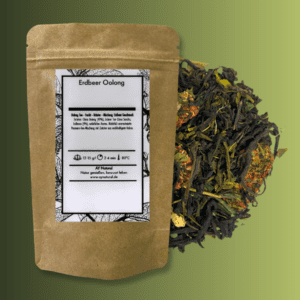 Erdbeer Oolong: Zarte Frucht und Oolong