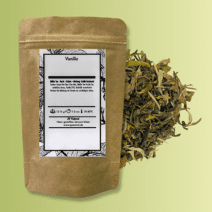 Vanille: Feiner Grüntee und Weißtee