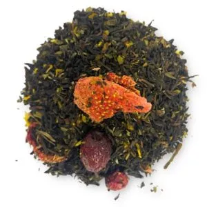 Schwarztee lose Blätter von AY Natural - Detailansicht von oben