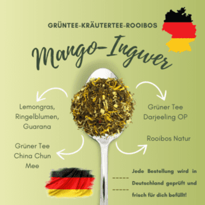 Mango-Ingwer: Rooibos mit Weißem und Grünem Tee – Bild 5