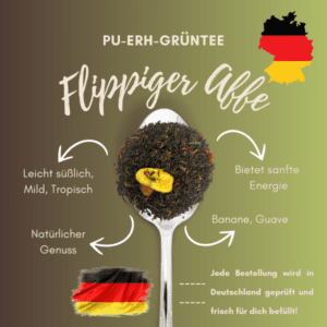 Flippiger Affe: Grüner Tee trifft Pu-Erh – Bild 5