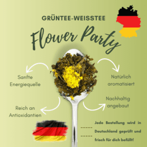 Flower Party: Weiß- und Grünteemischung – Bild 5