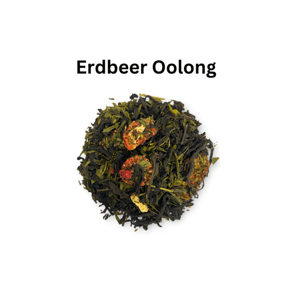 Bild eines Tee-Mix 5er Probiersets mit lose Tee Erdbeer Oolong von AY Natural.